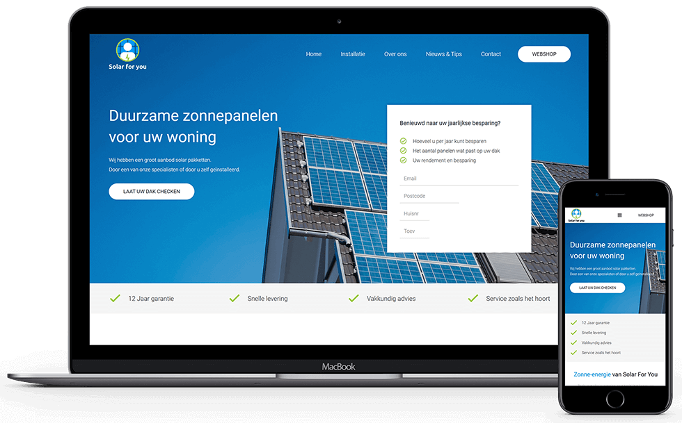 yooker werk website solar for you