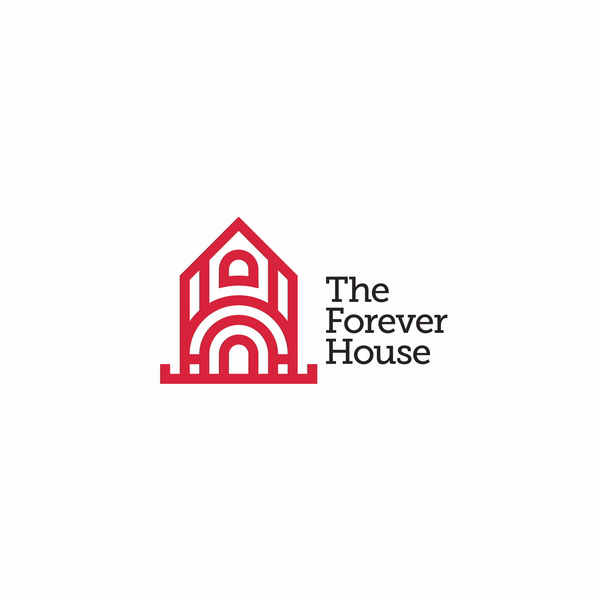 yooker grafisch ontwerp bedrijfslogo animatie the forever house